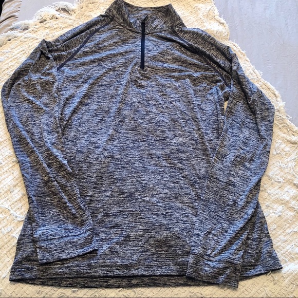 under armour gray Loose heatgear long sleeve med - Picture 2 of 6